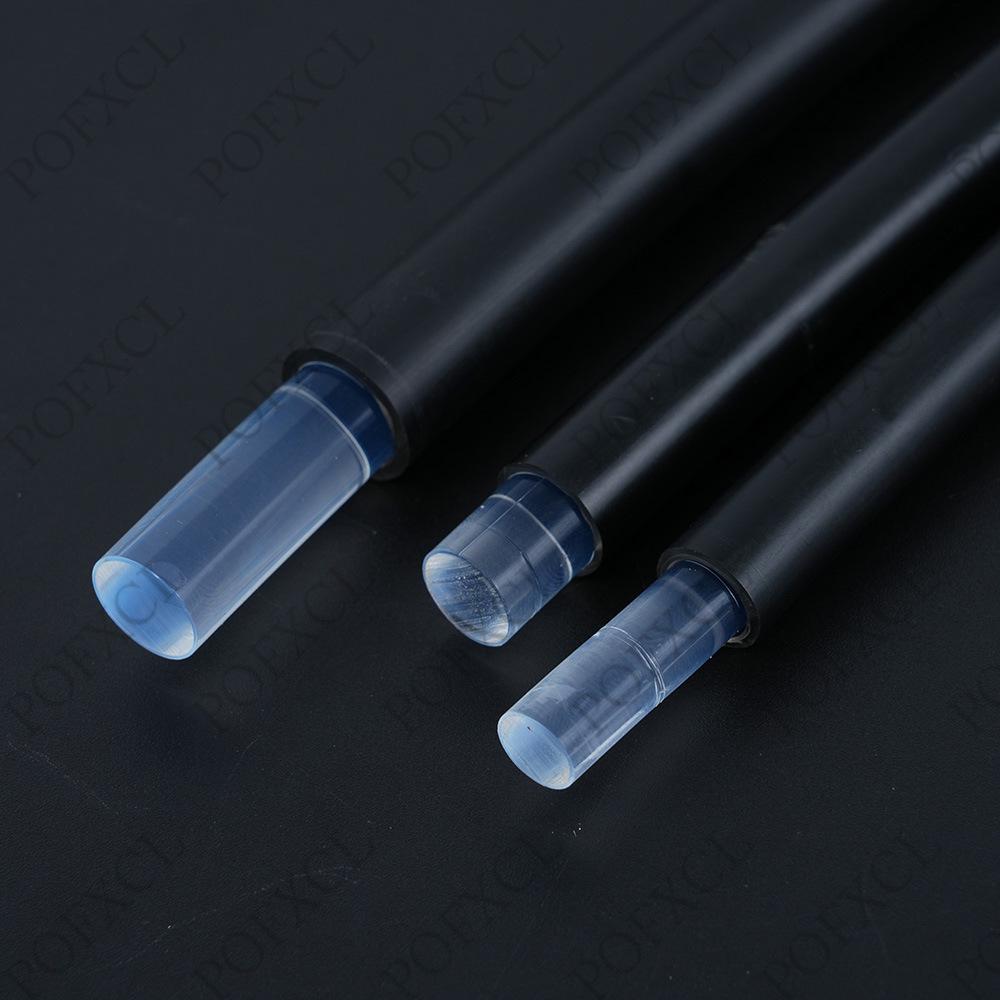 17.3mm Black PVC-Core Leather Optical Fiber Tail Light Strip with Plastic Indicator Lamp