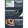 High Speed Scooter Motor Engine Motor for E-Scooter 36V 48V 350W Motor Rear Wheel Scooter Strengthen Tire Split Skateboard Motor