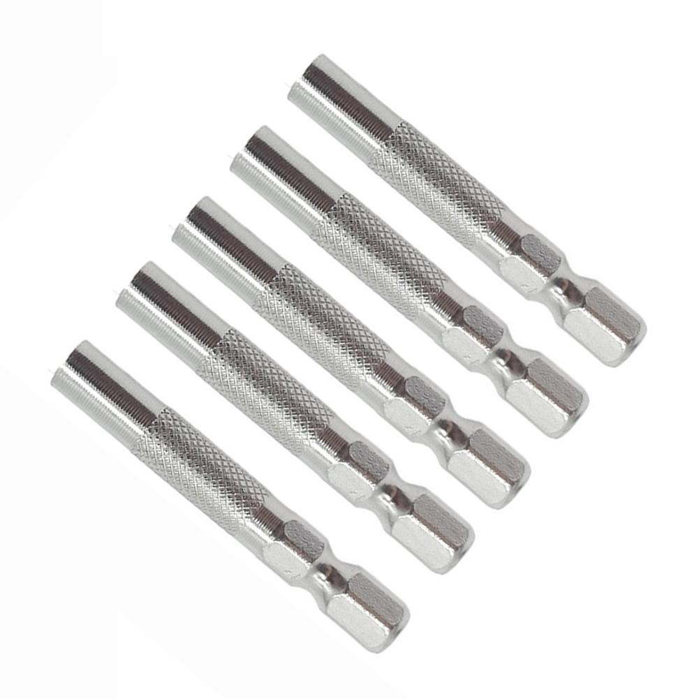 5PCS Hex 6.35mm 6.35mm 1/4\" Insert For 1/4\" 6.35mm Handle
