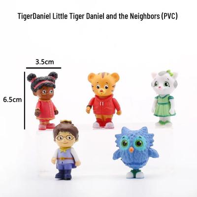 Tiger Daniel and Friends: 5-Piece Figure Set