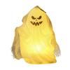 Svítící ozdoba duch Halloween duch světlo závěsná dekorace duch s gázou na krbovou římsu stůl zeď hororově tematické party potřeby