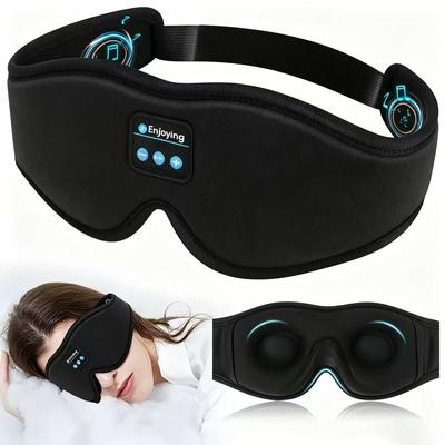 Bluetooth-Schlafmaske - Genießen - Eis seide Stoff, Atmungsaktiv, Kühlend