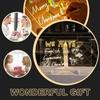 LED Acrylic Writing Board with Light & 7 Pens |  DIY 3D Rewritable Message Pad | Night Lamp & Display Board for Home
