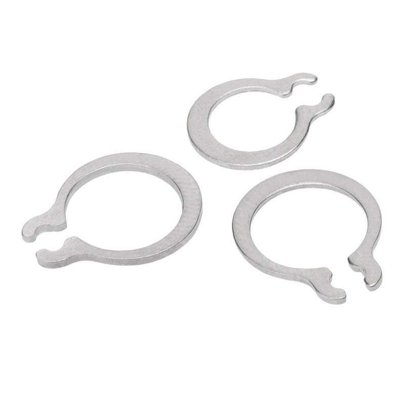 100-500Pc M3-M9 Stainles Steel/65Mn C-type Retaining Clip Snap Ring C Type External Circlip Retaining Rings Shaft Circlip Washer