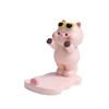 Pig Butt Resin Phone Stand For Office Desk With Unique Design Suitable For Giftgiving
