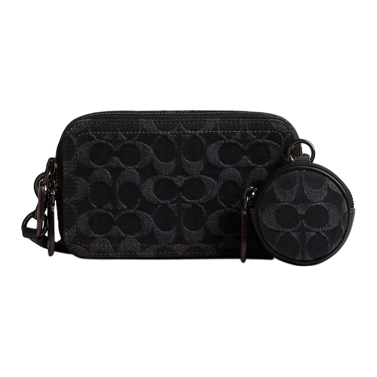 

Coach Charter 19 Classic Monogram Detachable Shoulder Strap Signature Denim And Exquisite Calfskin Crossbody Bag Small Women crossbody bag CS478-DRJ Basic Set (Bag+Dust Bag)