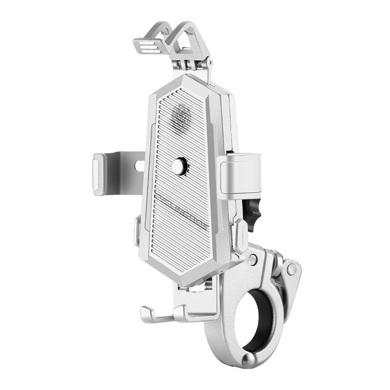 

Electric Car Phone Holder - Shockproof Mount for Motorcycle, Bicycle, and Car Navigation