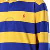 Polo Ralph Lauren Striped Logo Embroidered Long Sleeve Polo Shirt Men Tops Yellow 710717116-047