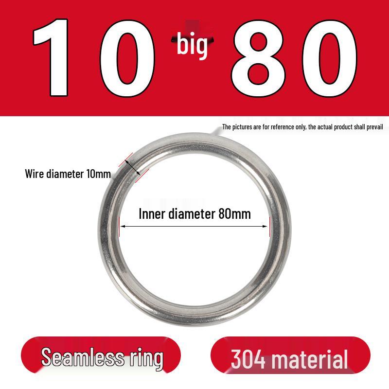 Stainless Steel Seamless O-Ring: Corrosion-Resistant Accessory for Handbags and Pet Gear