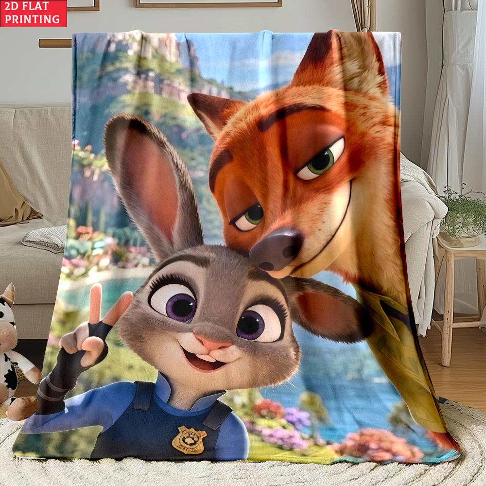 Judy & Nick Thin Flannel Blanket for Bedrooms,Living Rooms,Sofas Blankets,Lunch Breaks,Picnics,blankets Fluffy Blanket