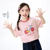 Girls' Pure Cotton Cartoon Long-Sleeve T-Shirt