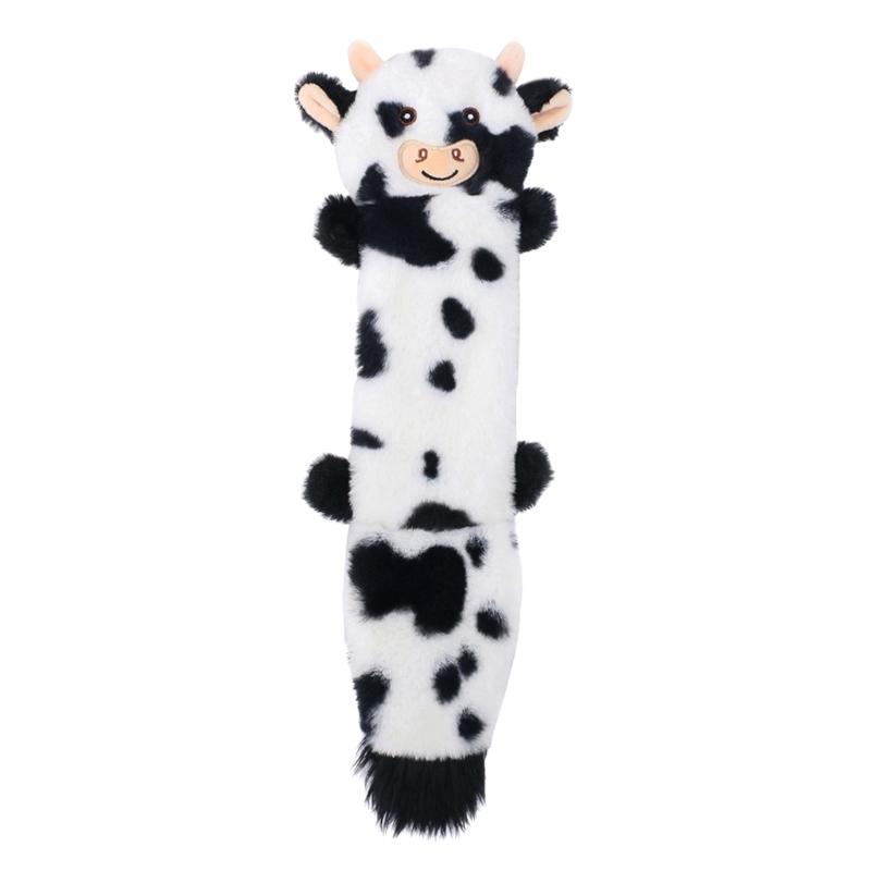 

Unstuffed Dog Toy Squeak Plush Chew Toy Chew-Resistant for Small and Medium Dogs 1