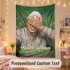Custom Personalized Tapestry,Central Cee Print Custom Name Text Wall Art Hanging for Bedroom