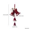 NUCHI Cross-Border Christmas Bell Ornaments - Tree & Window Decorations
