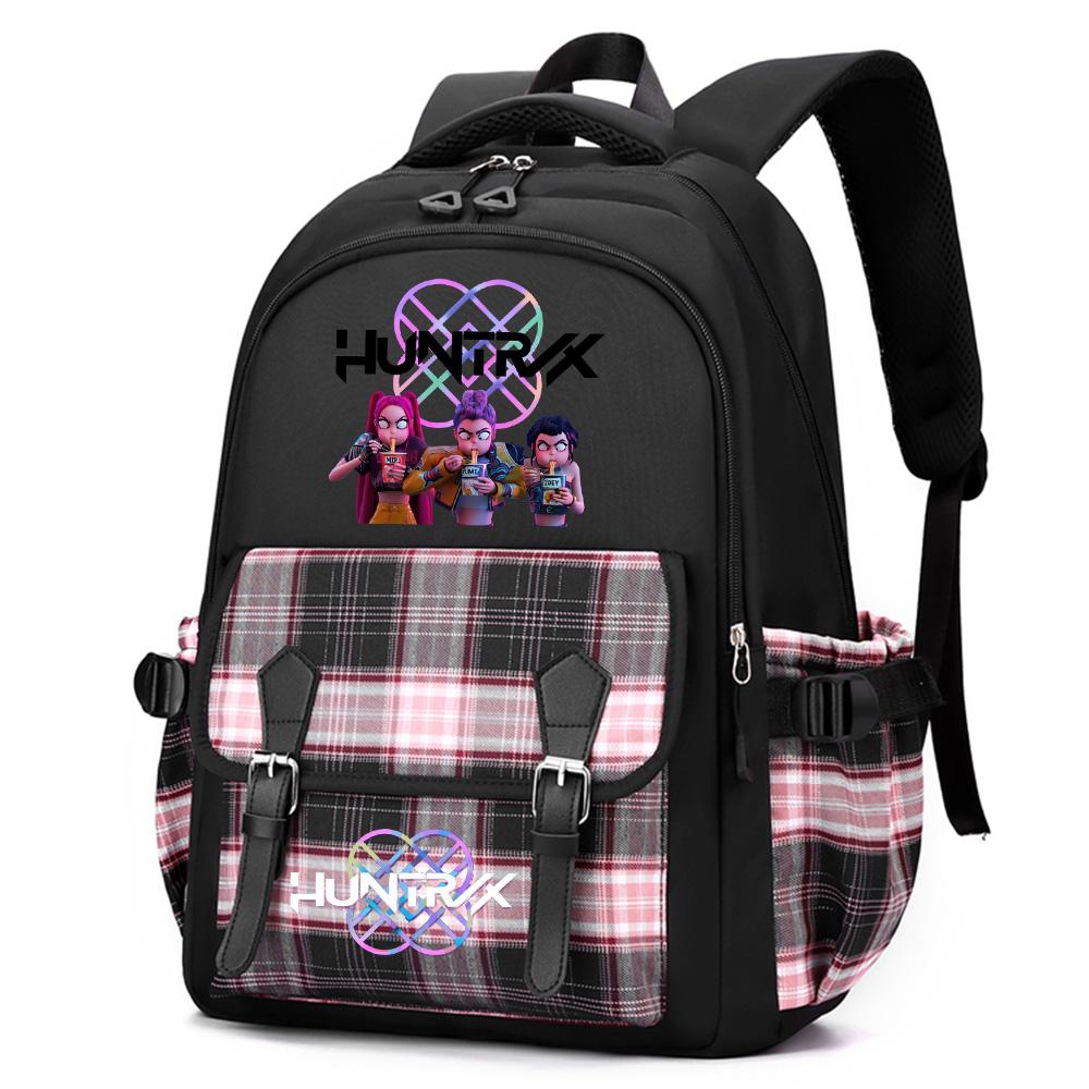 K-Pop Printed Large Capacity Backpack for Teenger Student Girl Boy Schoolbag Bookbag Women Large Capacity Waterproof Travel Bag Kid Gift Rucksak