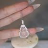 Elegant White Jade Gourd Necklace for Women - Light Luxury High-End Clavicle Chain, National Trend, Perfect Birthday Gift