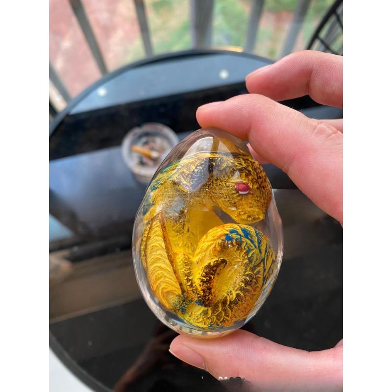 Dragon Egg Resin Handicrafts Lava Dragon EggsDinosaur Egg Decorative Ornaments