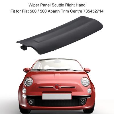 Panneau d'essuie-glace droitier adapté pour Fiat 500/500 Abarth Trim Center 735452714