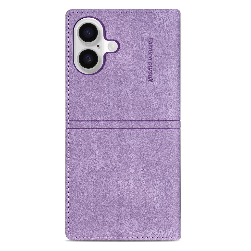 For iPhone 17 Wallet Case Magnetic Closing Leather Phone Cover