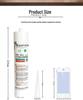 Induction Cooktop Panel Adhesive: Waterproof Silicone Sealant hn206