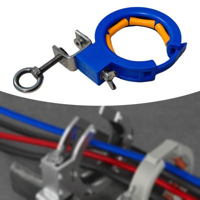 Chemin de câble Rouleau Poulie Inox Gestion des Câbles Polyvalent Tirage pour