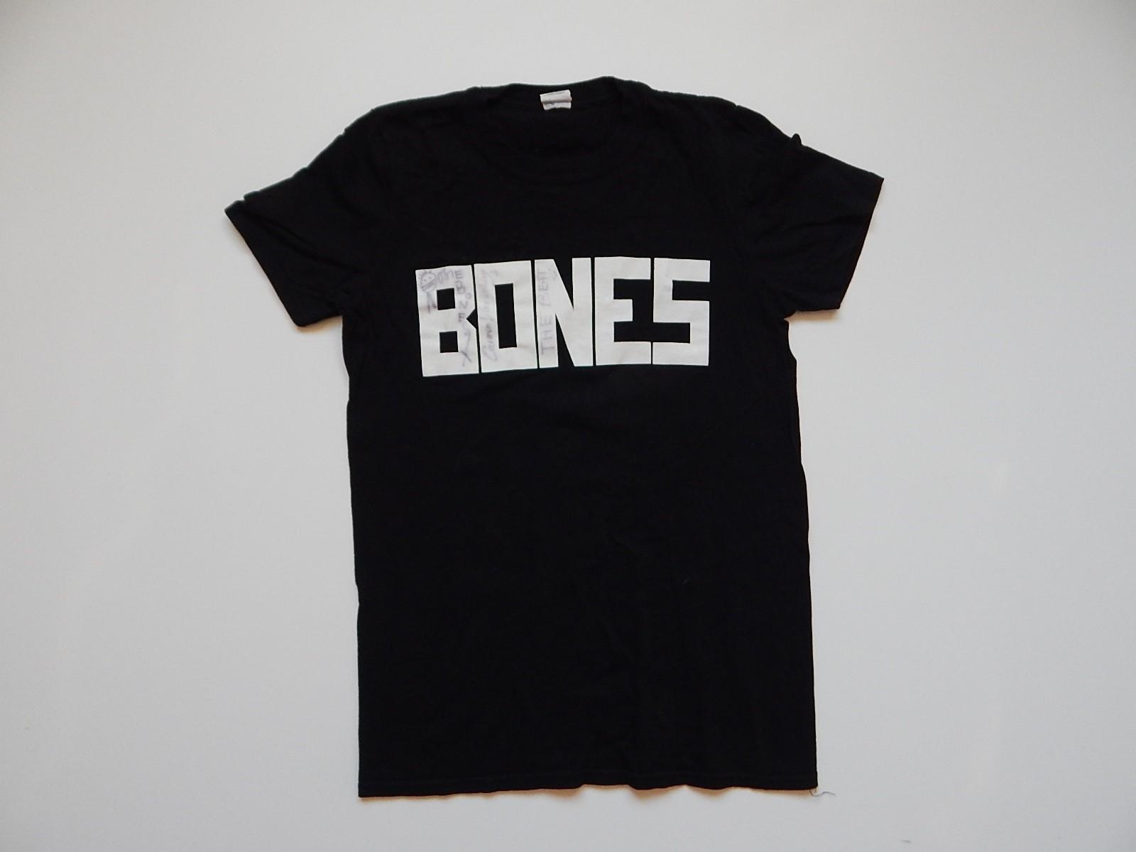 bones uk british industrial rock band tee size small L