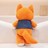30/45cm New Simulated Dress Up Fox Doll Soft Filled Plush Toy Cartoon Anime Cute Pillow for Children's Birthday Gift Fun Doll