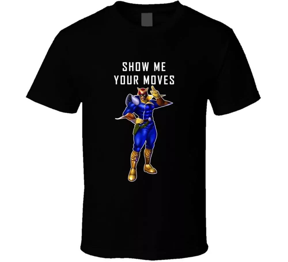 F Zero, Captain Falcon, Car Racing Video Game Retro T shirt Gift New Unisex T-Shirt XXXL
