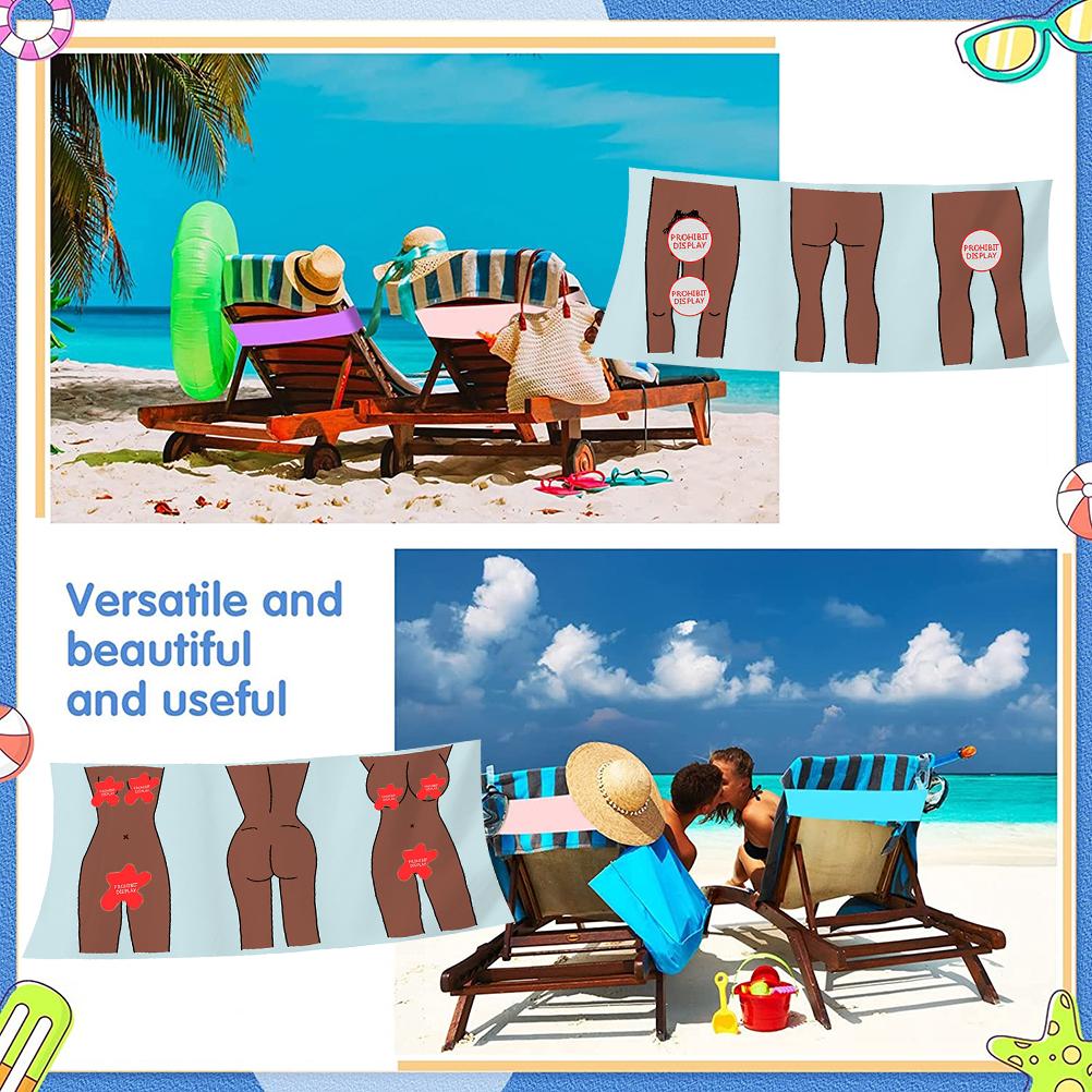 Beach Towel Absorbent Soft Microfiber Beach Towel Quick Dry Sexy Bath Towel for Bathroom Pool Camp