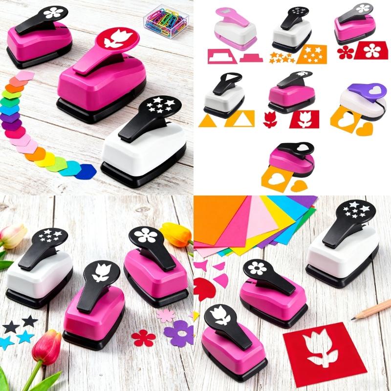 Creative Pattern Paper Puncher Paper Hole Puncher For Children Classroom Art Craft Project Scrapbooking Card Making