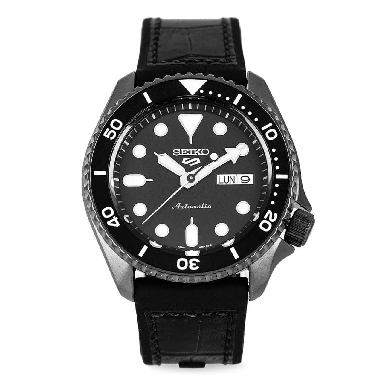 

Seiko 5 Sports Automatic Watch SRPD65K3 Men s Black Analog Casual