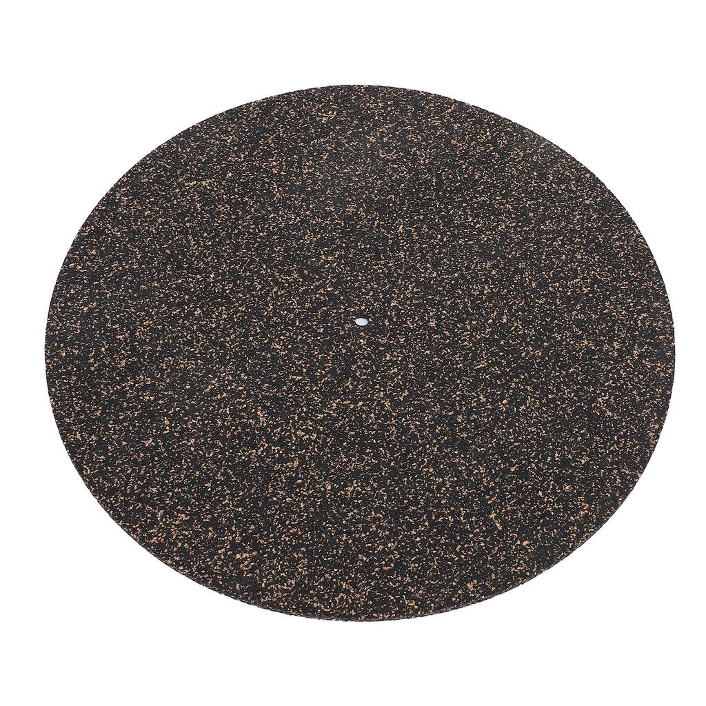 Mata korkowa na gramofon 4mm Antypoślizgowa Antystatyczna Wstrząsoodporna Korkowa Mata na Płyty dla 12-calowych Płyt Winylowych