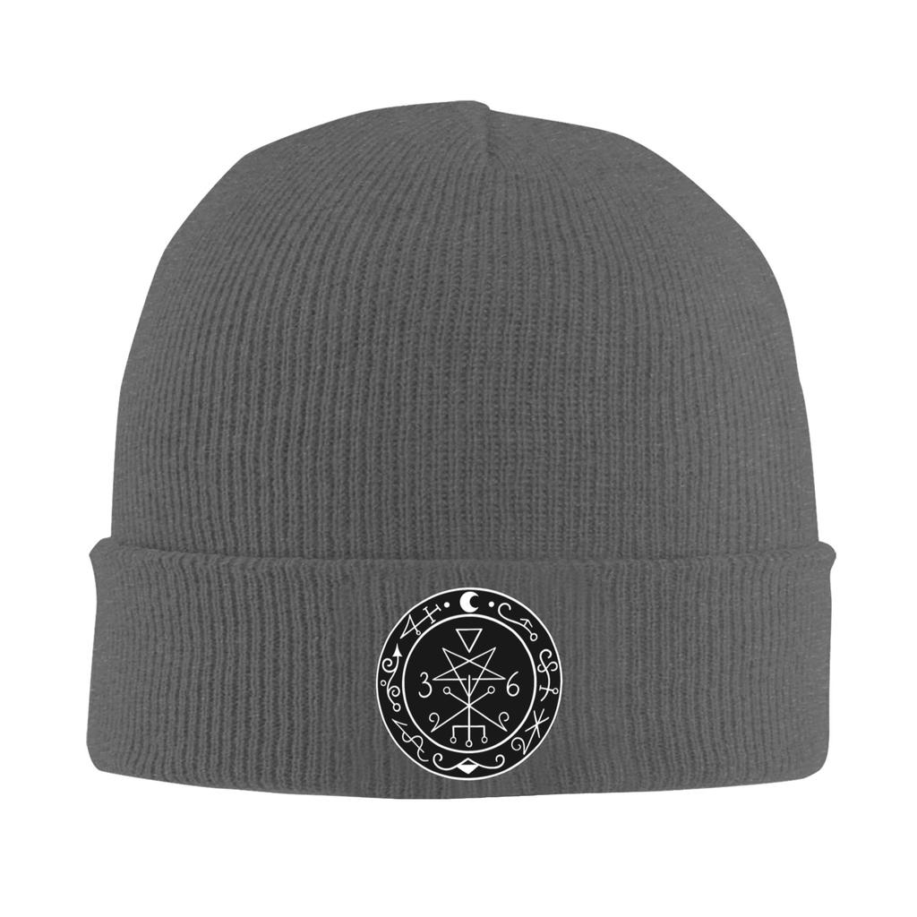 Lilith-Siegel Warme Strickmütze Winter-Strickmütze Beanie Mütze Skullies Beanies Hip Hop Caps für Unisex