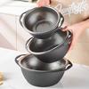 Drain Basket Double Layers with Handle Kitchen Draining Bowl Hollow Out Quick Drainage Fruit Salad Washing Storage Strainer Drainer Vegetable