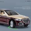 1:24 Modelů aut Mercedes Benz Maybach GLS600 z lehkých slitin Diecast Hračka Auto Simulace Zvuku & Světla Vozidla Hračky Model Dárky Pro Děti