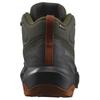 SALOMON Elixir Slip-Resistant Water-Resistant Mid-Top Hiking Shoes Men's Olive Green Sneakers L47560300