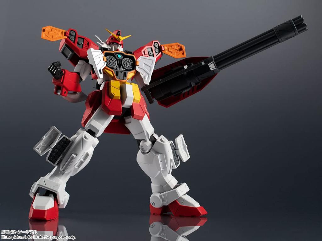 TAMASHII NATIONS GUNDAM UNIVERSE Mobile Suit Gundam W GUNDAM HEAVY ARMS 150mm ABS PVC Painted Action Figure XXXG-01H Approx. &
