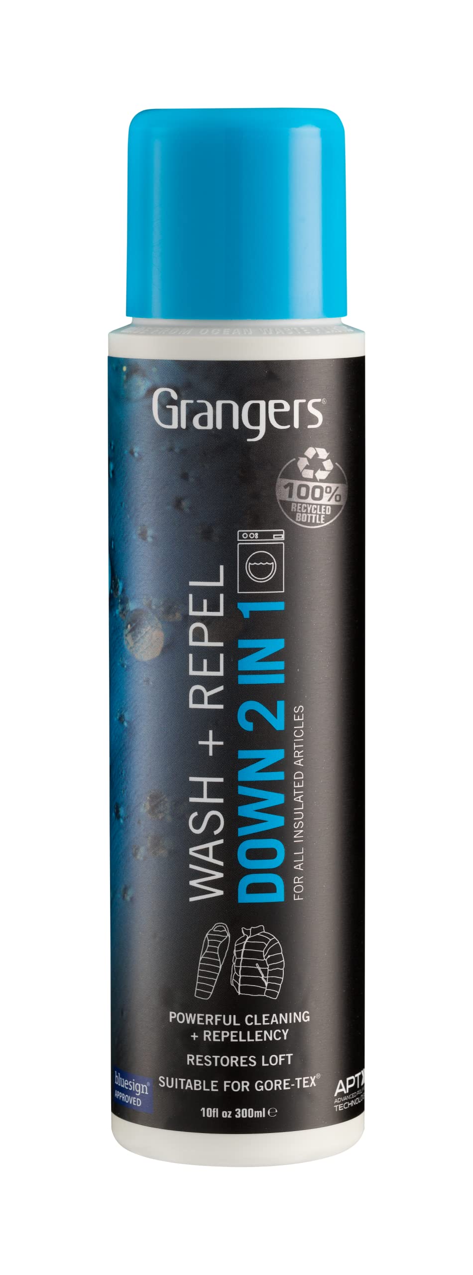 

Grangers Down Wash Repel 300мл 2-в-1 & чёрный