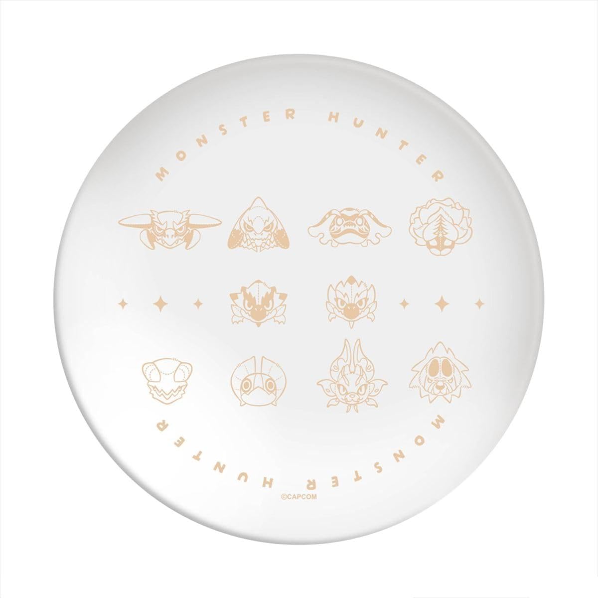 

Capcom Monster Hunter Mondefo Melamine 200mm Melamine Resin Plate, Plain, Approx. Diameter,