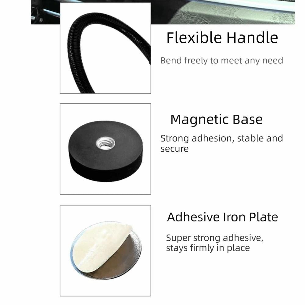 360° Rotation Car Mobile Phone Sunshade Bending Design Auto Phone Umbrella Cover Car Mobile Use