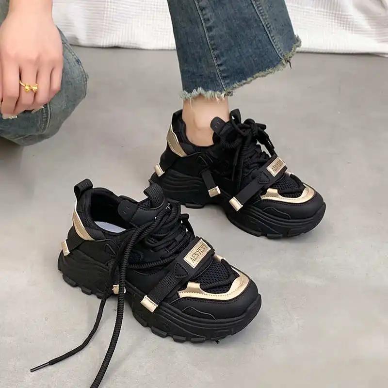 Summer Round Tip Womens Name Brand Sneakers Skate Shoes Gray Boot Sport Novelty Funny Shouse Athletic 2025summer Tenisky