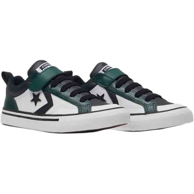 Converse Pro Blaze EasyOn Low PS Green Envy Kids Sneakers Black White A09332C