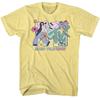 Camiseta de Hombre Camiseta Unisex Logo Retro Indie Groovy Gradiente de Música de los 80 de MTV