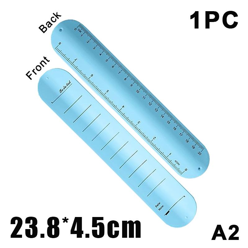 Silicone Wristband Wristband Notebook Reusable Erasable To-Do List Bracelet Curve Ruler Multi-Functional