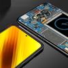 Main Circuit Board Pattern Phone Case for Xiaomi Poco F7 F6 F5 F4 F3 X6 X5 X4 X3 NFC F7 Ultra M4 C51 C55 GT 5G Soft TPU Cover