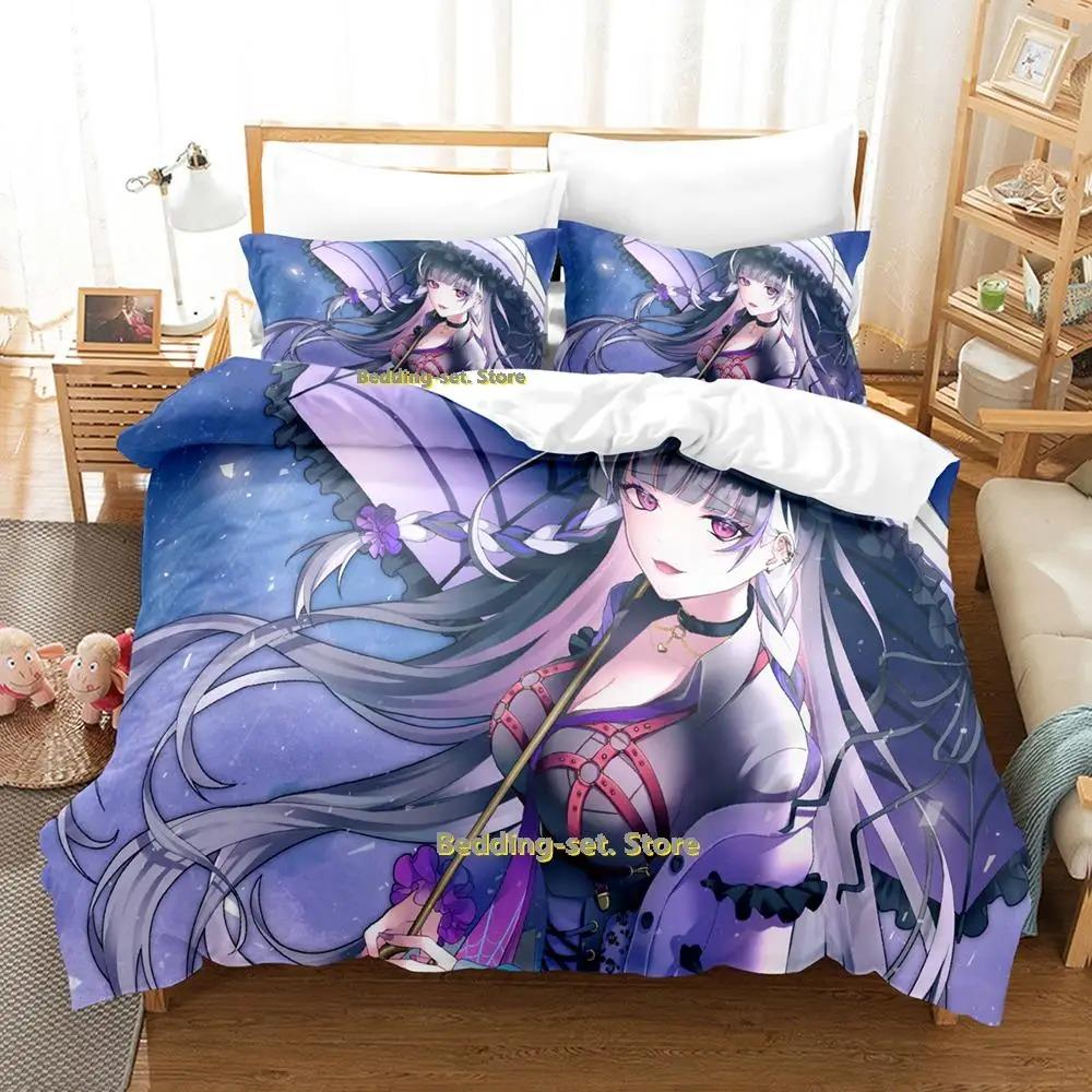 New Meloco Kyoran Bedding Set Single Twin Full Queen King Size Bed Set Adult Kid Bedroom Duvetcover Sets Anime parure de lit Bed Tool