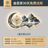 Light Designer Wall Clock Yellow European Light Luxury Fashion Design Wall Clock Hands Silent Classic Reloj De Pared Home Decor