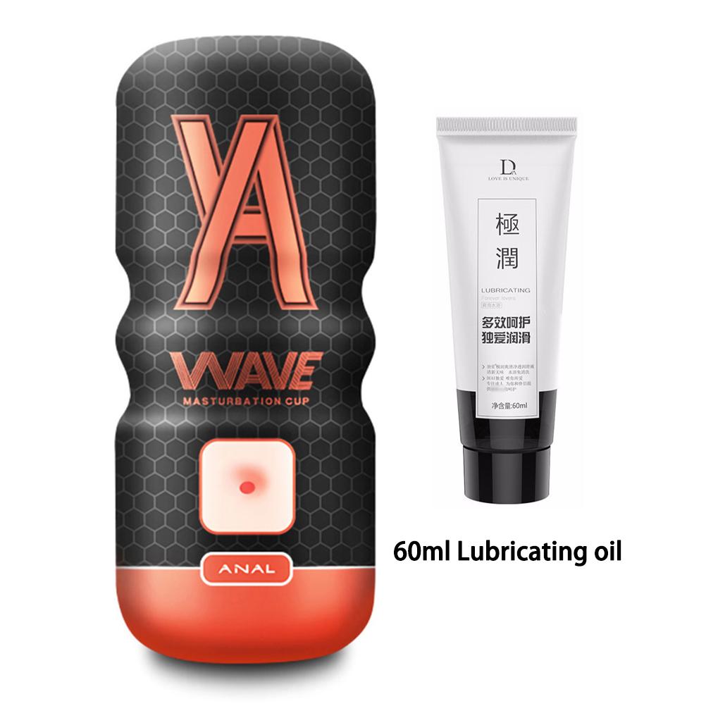 Masturbation Cup Powerful Sucking Realistic Anal Vagina Pocket Pussy Blowjob Massager Male Masturbator Sex Toys for Men 18+ Toys