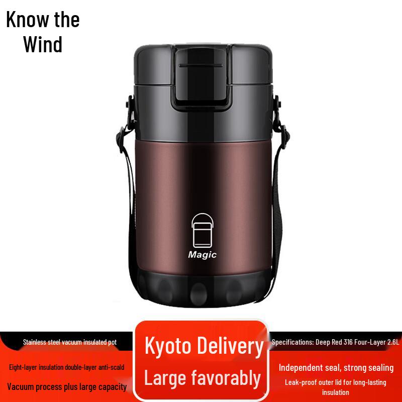 Zhifeng Stainless Steel Vacuum Insulated Lunch Box