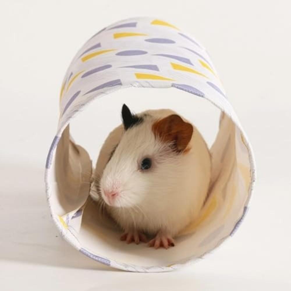 Breathable Hamster Hideout Toys Corner Hideout Dutch Pig Toys Durable Guinea Pig Tunnel  Small Pets